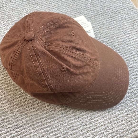 NWT FURTALK Unisex Vintage Washed Unstructured Baseball Cap Medium Brown - Picture 7 of 10